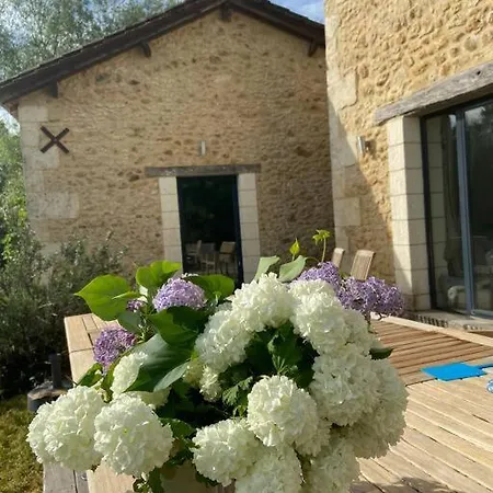 Le Charme Du Perigord Avec Piscine Chauffee Ferienhaus Bourrou